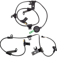 AUTEX 2PCS ABS Wheel Speed Sensor Rear Left & Right ALS111 ALS137