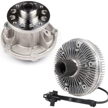 ECCPP Water Pump Engine Cooling Fan Clutch Kit fits for 2004 2007 for ford F-250 Super Duty 6.0L 125-2450 AW6058