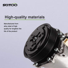 SCITOO AC Compressor CO 4691C Compatible with 1997-2000 for Jeep Cherokee 2.5L