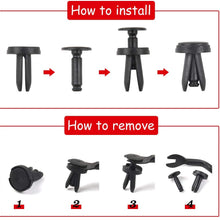 OTUAYAUTO 100PCS Fender Liner Clip, for Dodge Avenger 08-14, Challenger 08-15, Jeep Grand Cherokee 05-15, Nylon Fastener