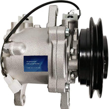 Weelparz 3C581-97590 Conditioning Compressor 3C581-50060 for Kubota M108S M5040 M6040 Tractor Air Conditioner Compressor Spare Parts