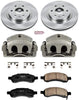 Power Stop KCOE4657 Autospecialty 1-Click OE Replacement Brake Kit with Calipers