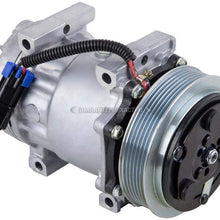 AC Compressor & A/C Clutch For Freightliner Replaces Sanden SD7H15 4430 4473 - BuyAutoParts 60-02146NA New