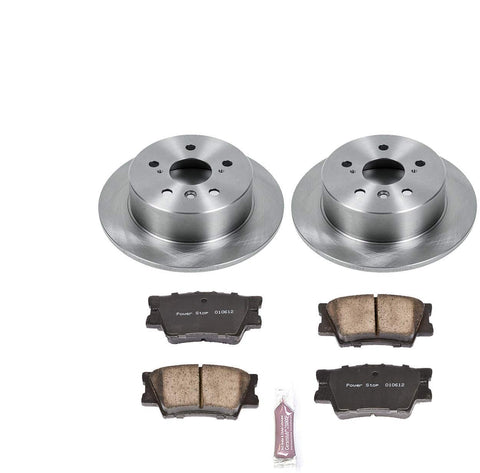 Autospecialty KOE6520 Daily Driver 1-Click OE Replacement Rear Brake Kit