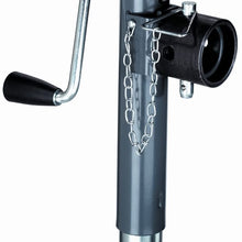 Bulldog Swivel Jack (Sidewind, 10-Inch Travel, Weld-On Tubular Mount, 7,000-Pound Lift Capacity, Includes Foot Plate)