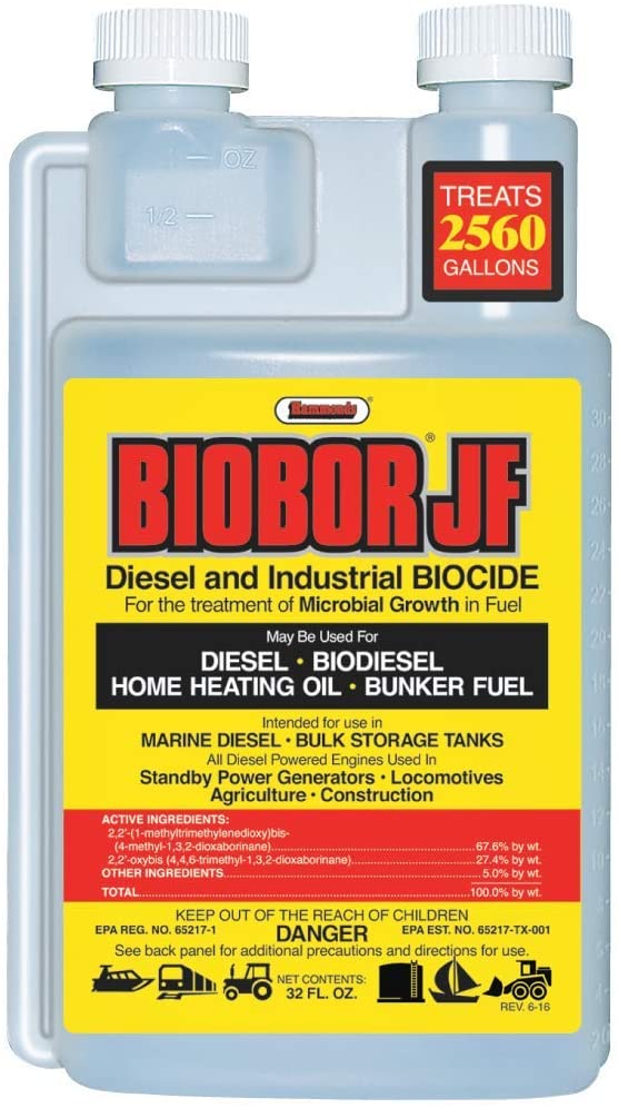 Biobor JF Diesel Biocide and Lubricity Additive, 32-Ounce