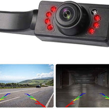 Car Rear View Camera High Definition Universal Auto Parking Reverse Vehicle Backup Camera with 170 Degree Viewing Angle Waterproof