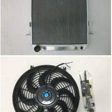 3 ROW Aluminum Radiator and FAN For 1924-1927 Ford Model T-Bucket Grill Shells