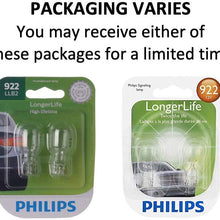 Philips 922LLB2 LongerLife Miniature Bulb, 2 Pack