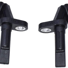 New 2PCS SET ABS Wheel Speed Sensor 4E0927804D Fits FOR AUDI A8 A6 A5 R8 A4 Q5 A7 A5 Quattro 2004-2014