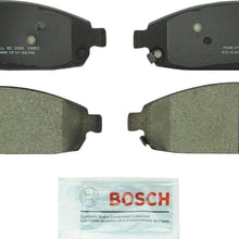 Bosch BC1080 QuietCast Premium Ceramic Disc Brake Pad Set For: Jeep Commander, Grand Cherokee, Front