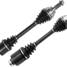 DTA DT1230120601 Front Driver & Passenger Sides Premium CV Axles (New Drive Axle Assemblies - 2 pcs) Compatible with 2011-2013 Mazda 3 2.0L 2.5L 5spd Automatic. Will NOT fit Skyactive-G 6spd Automatic