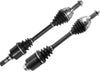 DTA DT1230120601 Front Driver & Passenger Sides Premium CV Axles (New Drive Axle Assemblies - 2 pcs) Compatible with 2011-2013 Mazda 3 2.0L 2.5L 5spd Automatic. Will NOT fit Skyactive-G 6spd Automatic