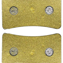 Yuanyuan 4X Brake Pads Fit for FIREBLADE CBR900 RR VTR 1000 SP-1 (SP45) CB1300 Gold/Gray