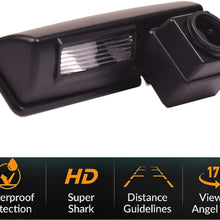 HD 1280x720p Reversing Camera Integrated in Number Plate Light License Rear View Backup Camera Waterproof Night Vision Compatible with Toyota Camry XV40 AURION /IS200/IS300 RX 300/RX330/RX350/RX400h