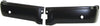 REAR BUMPER END BLACK SET=LH & RH WITH SENSOR HOLES FO1102373