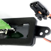 HVAC Blower Motor Resistor Kit with Harness Compatible with Silverado, Tahoe, Suburban, Avalanche, GMC Sierra, Yukon, Cadillac Escalade - Replaces# 89019088, 973-405, 15-81086, 22807123