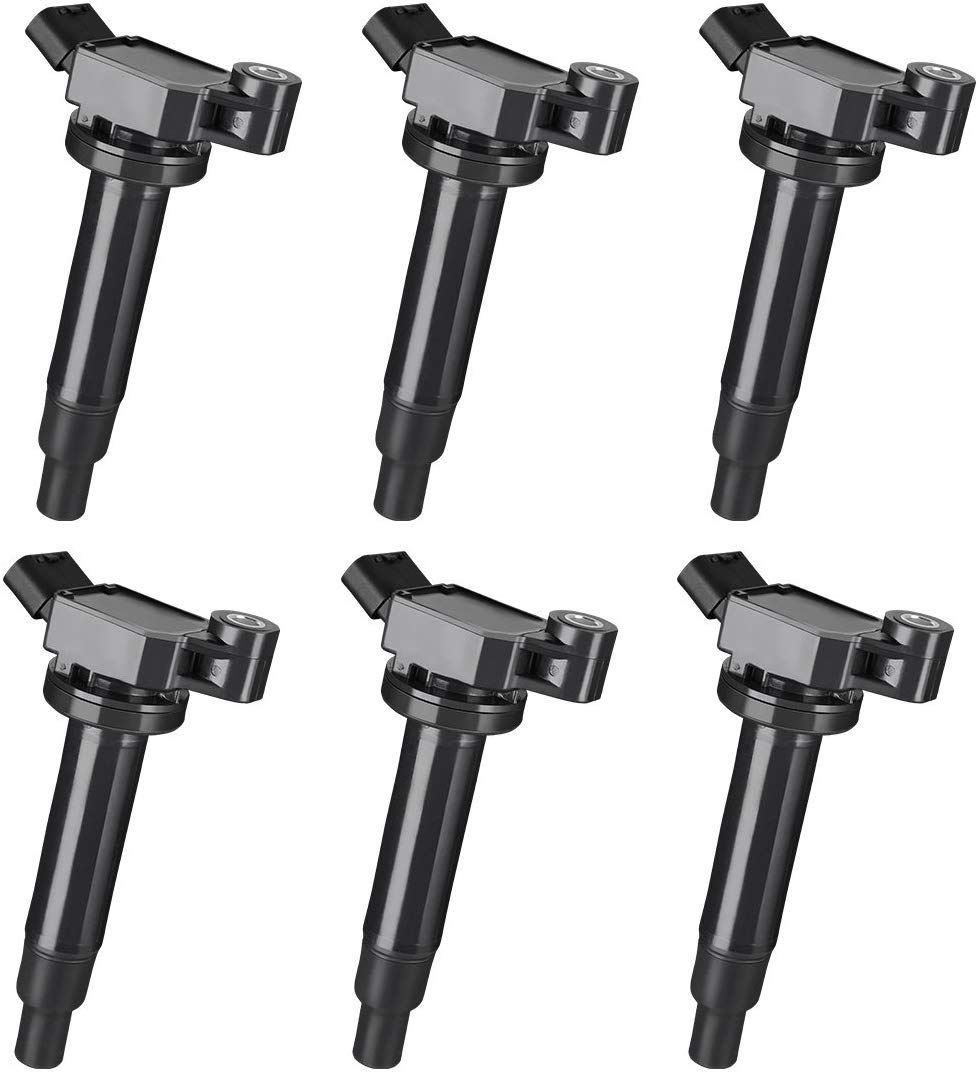Ignition Coil Packs of 6 Direct Fit for Toyota Avalon Camry Highlander Sienna - Lexus ES300 RX300 V6 - for UF-267-1MZFE