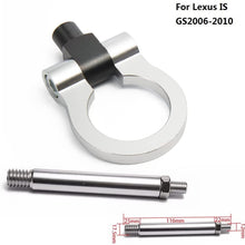 EPMAN Sport Auto Trailer Tow Hook Screw-On Front Rear Aluminum Circular Ring For Lexus IS GS 06-10 (Gold)