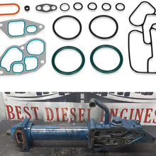 Oil Cooler Mounting Gasket Kit 1823182C95 Compatible with 1993-1997 DT466E engines