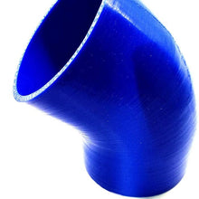 Universal 45 Degree 3.0 inch Silicone Hose Tubro Intake Intercooler Pipe Coupler (76mm 3.0", Black)