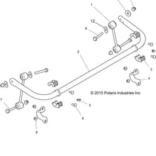 Polaris Sway Bar Cap, 1.25 inches, Genuine OEM Part 5632497
