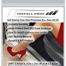 Install Proz Self-Healing Clear Paint Protection Bundle-12 x108 Hood Strip, Door Edge, Door Cup, Door Sill, and R-Bumper Protectors