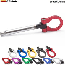 EPMAN Sport Auto Trailer Tow Hook Screw-On Front Rear Aluminum Circular Ring For Lexus IS GS 06-10 (Gold)