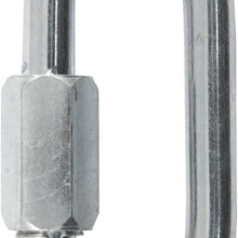 CURT 82930 Threaded Quick Link Trailer Safety Chain Hook Carabiner Clip, 3/8-Inch Diameter, 11,000 lbs Break Strength