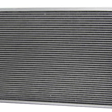 CoolingSky 4 Row Aluminum Radiator +2X12" Fan +Shroud&Thermostat Relay Kit for 1973-86 Chevy/GMC C/K Series,1971-90 Caprice,1968-73 Chevelle,72-87 El Camino &More GM Cars - 34" Overall Width