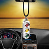 Car Pendant Mini Metal Hanging Decoration Chain Accessories car Charm Pendant car Pendant Luxury car Rear View Pendant car Ornaments for The Rear View Mirror (Traffic Light)