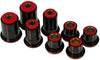 Prothane 7-217 Red Front Control Arm Bushing Kit with Shells