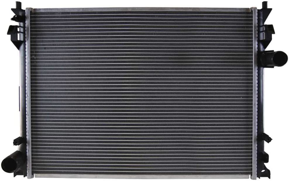 AutoShack RK1717 24.1in. Complete Radiator Replacement for 2009-2017 Chrysler 300 Dodge Charger 2009-2018 Challenger 2.7L 3.5L 3.6L 5.7L 6.1L