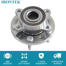IRONTEK 513223 Front Wheel Hub Bearing 5 Lugs with ABS Sensor Fit Ford Five Hundred/Ford Freestyle/Ford Taurus/Ford Taurus x/Mercury Sable/Mercury Montego 2005-2009