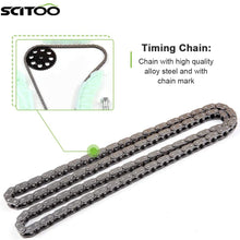 Engine Timing Part Chains Set Timing Chain Kits, SCITOO fits for Mini Cooper 1.6L l4 DOHC 16Valves Engine Code N14B16A 2007-2010 Replacement Timing Tools