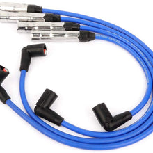 CTCAUTO Ignition Wire Sets Replacement for Volkswagen Beetle/Golf/Jetta 1998-2014 (Set of 4)