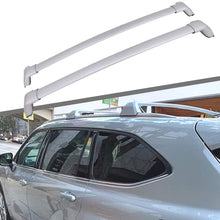 Titopena Roof Rack Cross Bars fit for 2020 2021 Toyota Highlander XLE & Limited & Platinum Aluminum Cross Bar Replacement for Rooftop Cargo Carrier Bag Luggage Kayak Canoe Bike Snowboard Skiboard