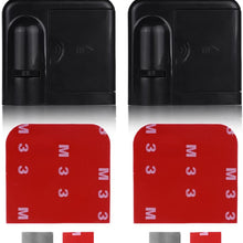 Bat Door Light, 2Pcs Universal Wireless LED Car Door Welcome Light, Courtesy Welcome Led Projector Logo Batman Lamp, Battery Operated with Magnet Sensor