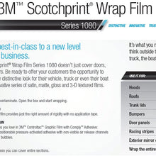 3M 1080 CFS12 Carbon Fiber Black 5ft x 1ft W/Application Card Vinyl Vehicle Car Wrap Film Sheet Roll
