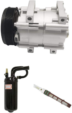 RYC Remanufactured AC Compressor Kit KT AD35