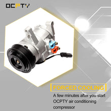 OCPTY A/C Compressor Compatible with 2004-2007 Dodge Durango 3.7L 2006-2007 Jeep Commander 3.7L CO 10801C