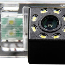 HD 720p Waterproof Parking Camera Night Vision Reversing Camera Rear View Backup Camera for Audi A6 C6 S6 Audi A3 (8P) 8V S3 A4 B6 B7 B8 S4 A5 S6 RS6 A8 RS4 TT 8N Q3 Q5 Q7 (A=Screw Style)