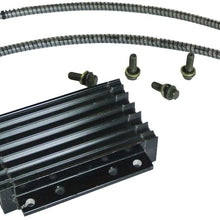 JRL Aluminum Oil Cooler Radiator for 110c 125cc 138cc 141cc ATV Pit Dirt Bike