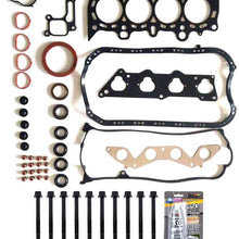 ECCPP Engine Replacement Head Gasket Set with Bolts for 01 02 03 04 05 1.7L for Honda Civic EX Civic HX D17A2 D17A6