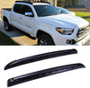 WHEELTECH Roof Rack Cross Bar Rail fit For Toyota Tacoma Double Cab 2005-2019 Cargo Racks Rooftop Cargo Luggage Baggage Black Crossbars