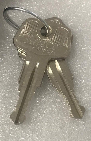 Boxlink Cleat Lock Keys for Ford F150 F250 F350 Key Codes S01 - S20 SafeCo Brands 2-Keys (S02)