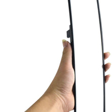 u-Box Car Rearview Mirrors, 12" Car Universal Wide Angle Rear View Mirror, 300mm Wide Convex Curve Interior Clip On Panoramic Rear View Mirror