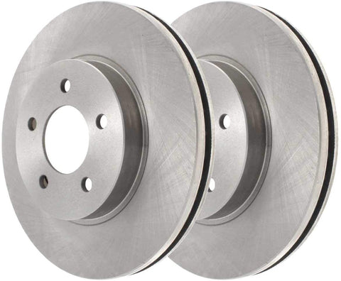 AutoShack R1081782PR Front Brake Rotor Pair 2 Pieces Fits Driver and Passenger Side