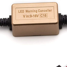 Xotic Tech 5202 H16 LED Headlight Fog Light CAN-Bus Decoder Error Free Anti-Flicker Resistor Canceler Capacitor Set