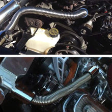 beioust Universal Flexible Upper/Lower Automotive Cooling Water Pipe Engine Cooling Water Pipe Stainless Steel with Chrome Plated Cover-24